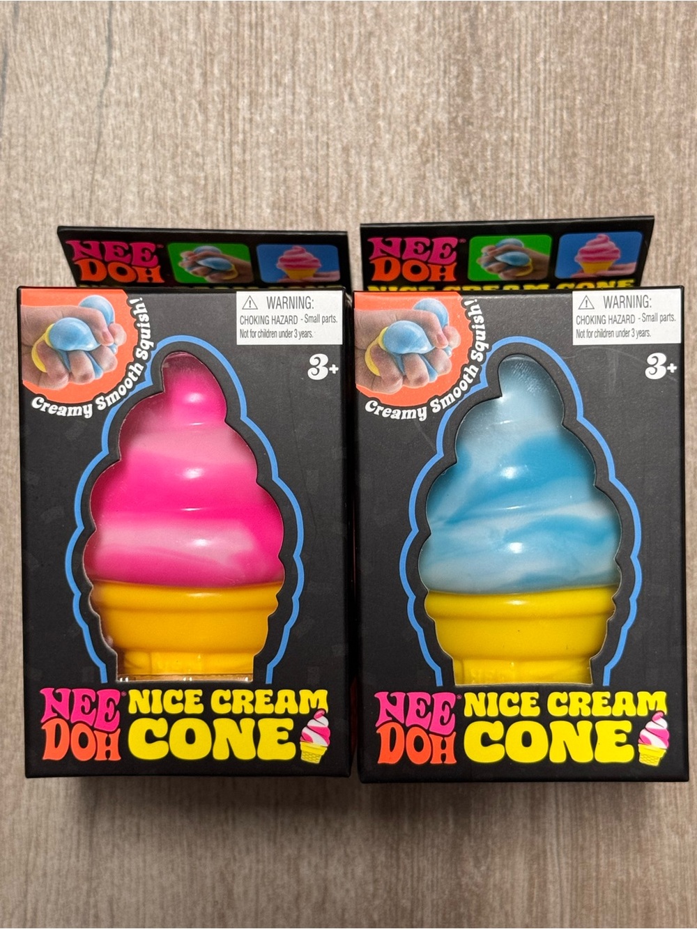 Pink & Blue NeeDoh Nice Cream Cones
🩷🍦🩵